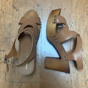 Madden girl block heeled sandals